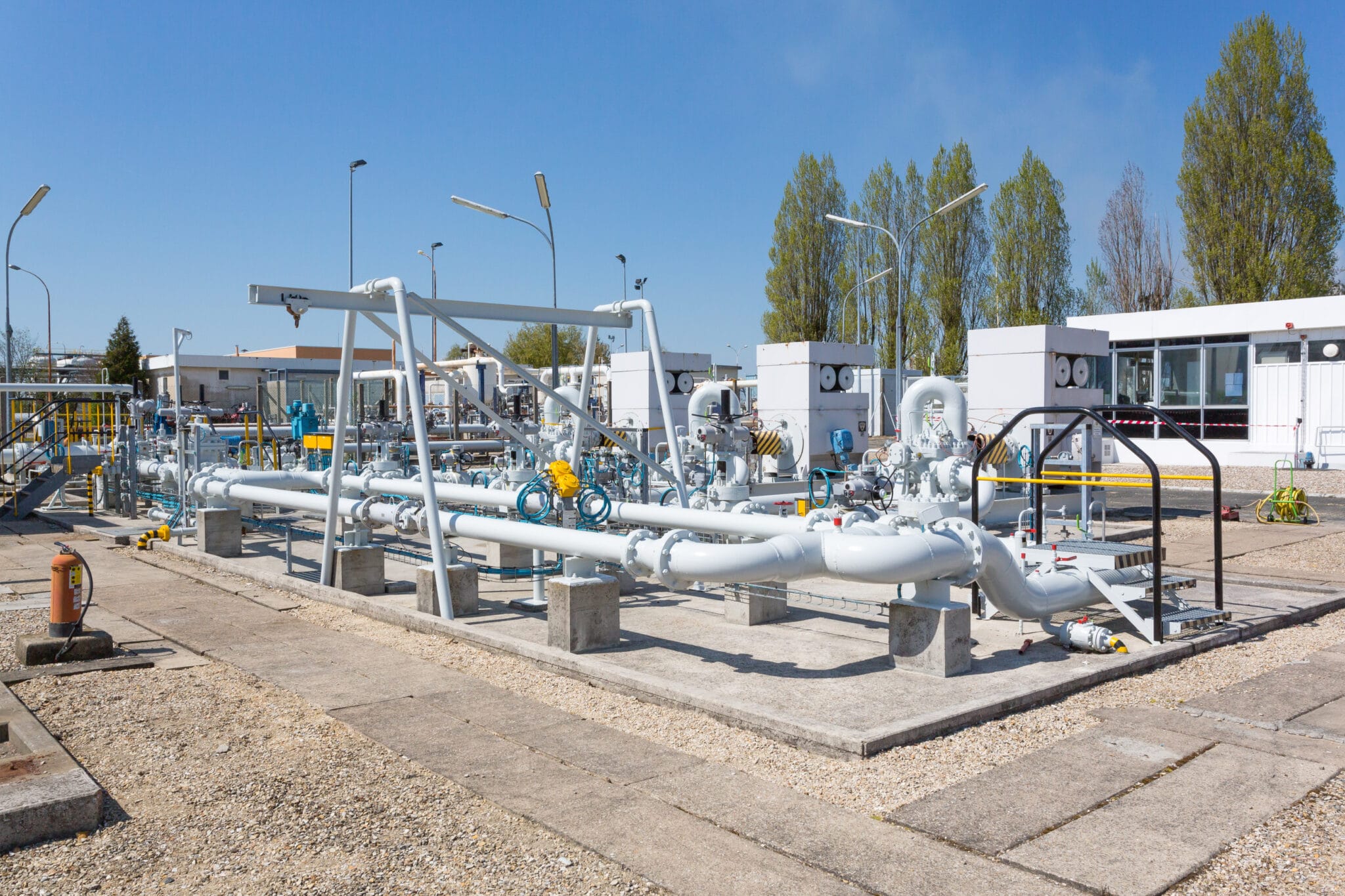 installation de pipeline pour transfert de carburant alternatif