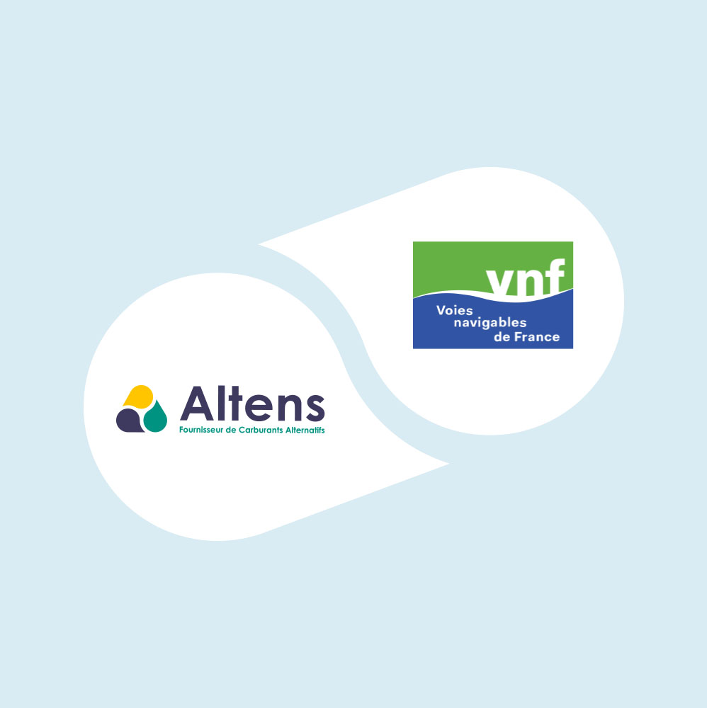 VNF voies navigables de France teste et approuve le HVO100 distribué par Altens