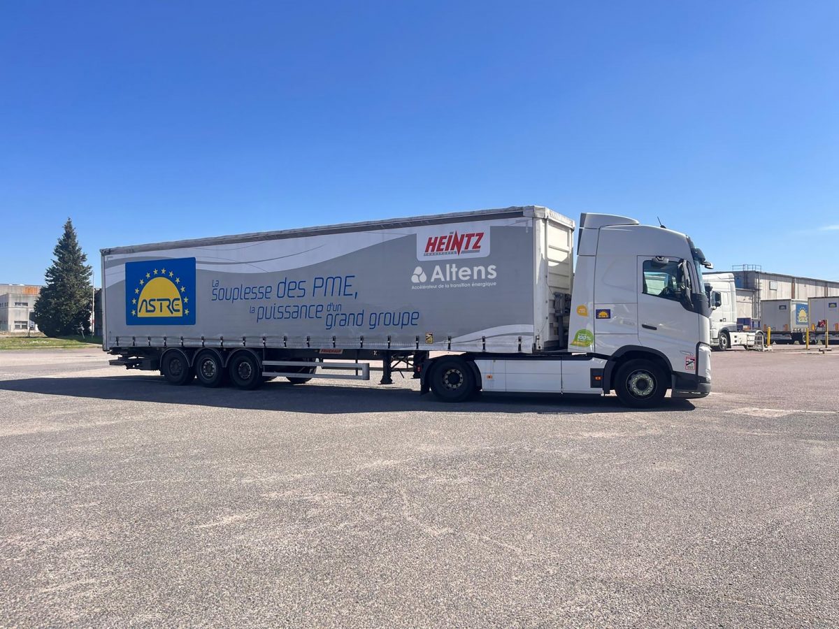 Heintz Transports accélère sa décarbonation avec le B100 d’Altens
