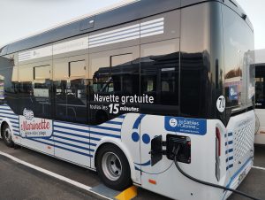 Altens electrifie le reseau de transport des Sables-d'Olonne