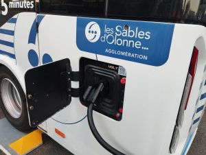 Altens electrifie le reseau de transport des Sables-d'Olonne